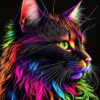 Cat Multicolor
