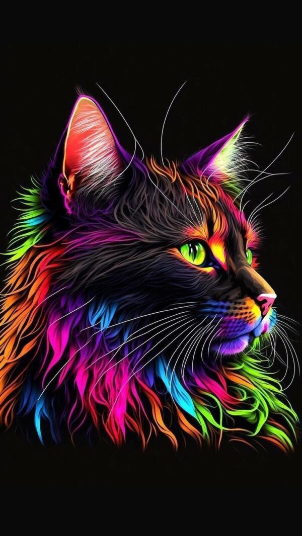 Cat Multicolor